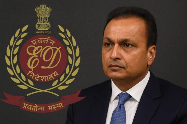 ED Attaches ₹3,084 Crore Worth of Assets Belonging to Anil Ambani